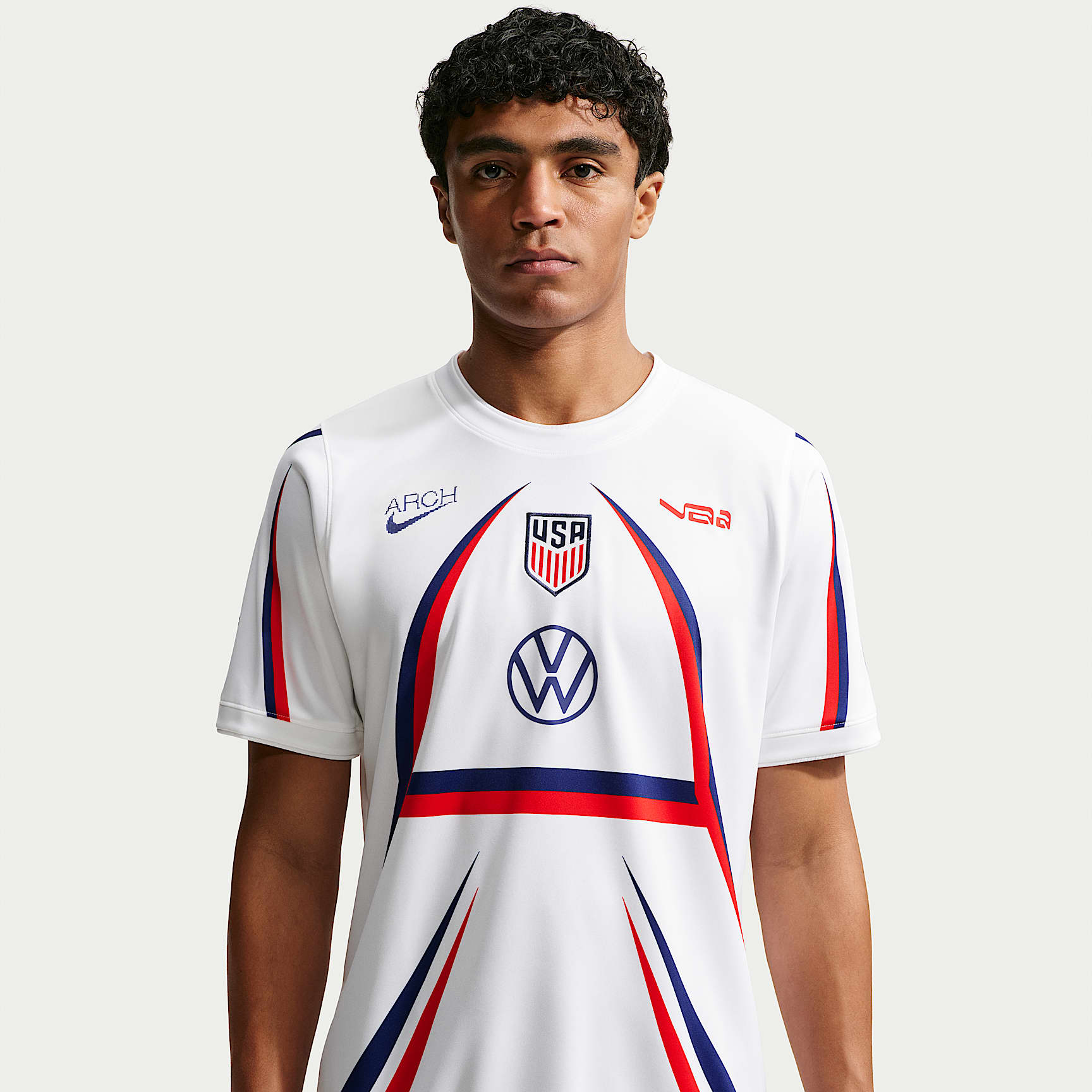 USA x V.A.A. Men's Academy Pro Short-Sleeve Soccer Top. Nike.com